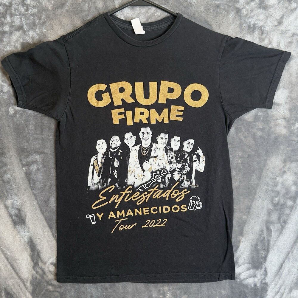 Mexican Tour T Shirt Short Sleeve Size Small Grupo‎ Firme Arriba Los Tóxicas
